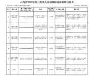 云南省2022年第三批重大劳动保障违法案件信息表