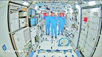 2021年6月，中国人首次进入自己的空间站。