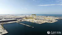 沙特国王港项目全景。陈强摄