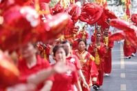 第二十四届盱眙龙虾节开幕。泱波摄