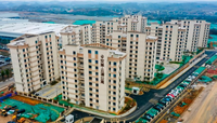 图为工行贵安分行金融支持的贵安新区某保障性住房建设。