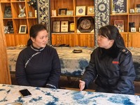 税惠春风入侗寨。黎平县税务局供图