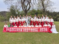 “和美黎平 桑榆赋能”游学活动现场。