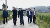 1、在官仓调研。付兴萍摄