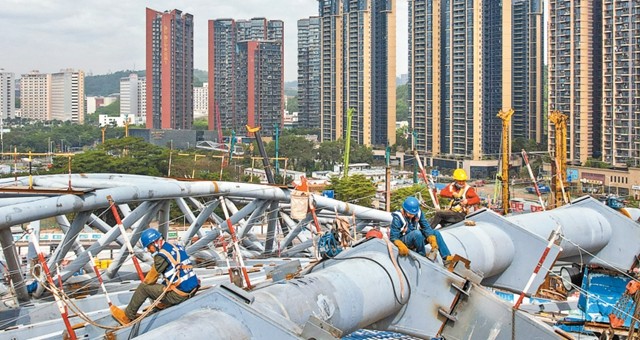 深圳大运交通枢纽进入装修阶段