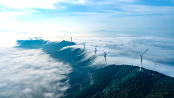 江西峡江：生态能源“风”光好
