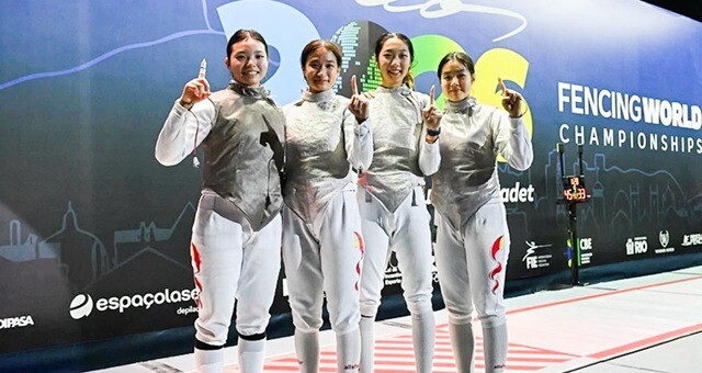 闽将焦恩祺夺得世青击剑锦标赛女花团体冠军