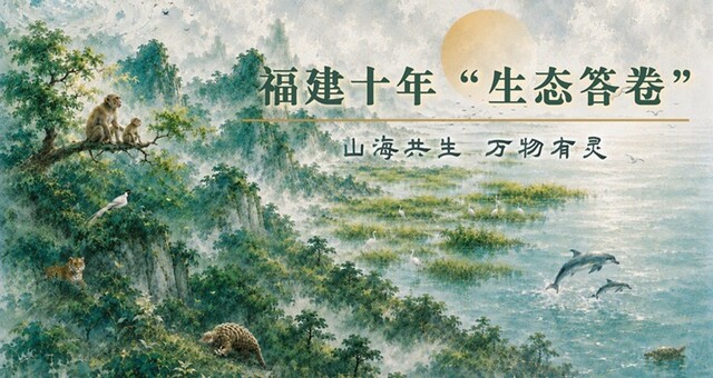 福建十年“生态答卷”：山海共生 万物有灵